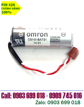 Omron CS1W-BAT01; Pin nuôi nguồn Omron CS1W-BAT01 A2700mAh 3.6v _Xuất xứ Nhật 